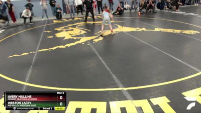 77 lbs Rr3 - Weston Lacey, Mid Valley Wrestling Club vs Avery Mullins, Pioneer Grappling Academy