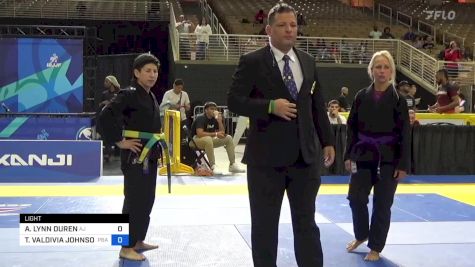 AMY LYNN DUREN vs TATIANA VALDIVIA JOHNSON 2024 Pan Jiu Jitsu IBJJF Championship