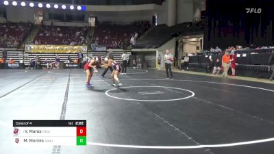 136 lbs Consi Of 4 - Vanessa Mares, Fresno State (W) vs Morayma Montes, Texas A&M (W)