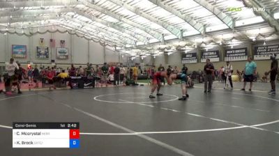 65 kg Consolation - Colton Mccrystal, Nebraska vs Kaid Brock, Cowboy RTC/TMWC