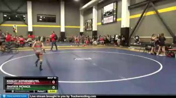 46 lbs Round 2 (12 Team) - Shataya Mcnack, Missouri Gold vs Kinsley Kothenbeutel, Summit Wrestling Academy