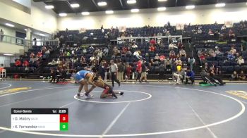 197 lbs Consolation - Denzel Mabry, Sacramento City vs Kevin Fernandez, Modesto