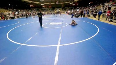 76 lbs Semifinal - Kannon L Guillet, Poteau Youth Wrestling Academy vs Carter Burdick, Broken Bow Youth Wrestling