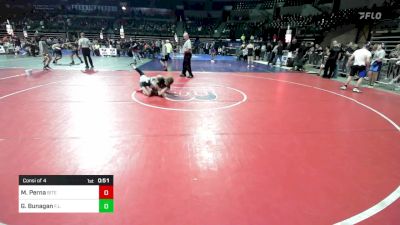 75 lbs Consi Of 4 - Mikey Perna, Bitetto Trained Wrestling vs Garrett Bunagan, F.l.o.w.