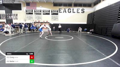 195 lbs Quarterfinal - Daniel Craig, Danbury vs Brian Seiler, Fairfield Ludlowe