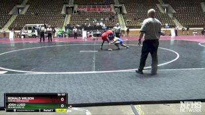 5A 157 lbs Semifinal - Josh Lugo, Beauregard HS vs Ronald Wilson, Carver Birmingham