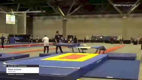 Maya Andrew - Double Mini Trampoline, World Elite - 2021 USA Gymnastics Championships