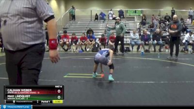 72 lbs Round 1 (6 Team) - Cooper Lapin, Indiana Outlaws vs Henry Antrobus, American Gladiators-Havoc