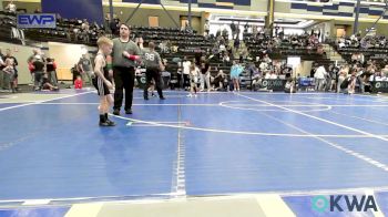 52 lbs 3rd Place - Treble Castor, Woodward Youth Wrestling vs George Baker, Husky Wrestling Club