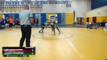 126 lbs Quarterfinals (8 Team) - Jashawn Washington, Lincoln vs Laird Duhaylungsod, Fleming Island