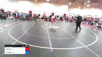 60 kg Cons 16 #2 - Isaiah Rubio, Mustang Wrestling Club vs Elijah Cater, Washington