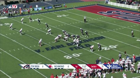 Replay: Stony Brook vs Richmond | Sep 24 @ 2 PM