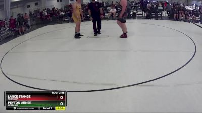 288 lbs 7th Place Match - Peyton Arner, Nebraska vs Lance Stange, Nebraska