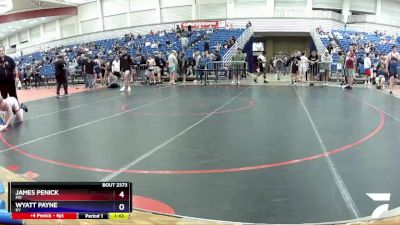 106 lbs Cons. Round 2 - James Penick, MO vs Wyatt Payne, KY