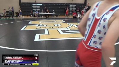 74 lbs Round 5 - Landon Wheelan, Waverly Area Wrestling Club vs Davis Westendorf, Immortal Athletics WC