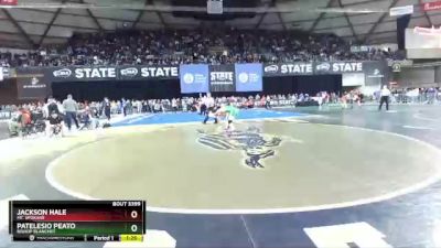 3A 182 lbs Champ. Round 2 - Jackson Hale, Mt. Spokane vs Patelesio Peato, Bishop Blanchet