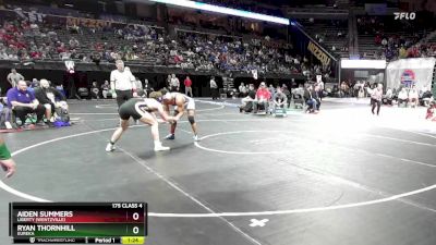 175 Class 4 lbs Champ. Round 1 - Ryan Thornhill, Eureka vs Aiden Summers, Liberty (Wentzville)