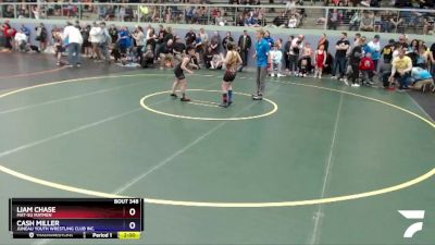 77 lbs Round 4 - Cash Miller, Juneau Youth Wrestling Club Inc. vs Liam Chase, Mat-Su Matmen