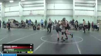130 lbs Round 5 (8 Team) - Jax Forrest, Dynasty Crusaders vs Zachary Aquila, Ohio Rampage