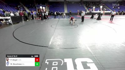 106 lbs Consi Of 16 #1 - Penn Boger, Concord-Carlisle vs Maddox Boudreau, Salem, NH