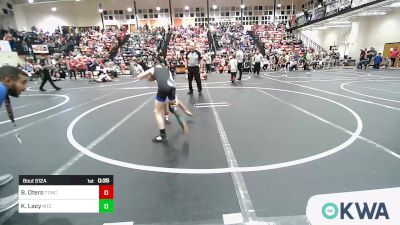 70 lbs Consi Of 8 #1 - Brayden Otero, Team Tulsa Wrestling Club vs Kamden Lacy, Miami Takedown Club