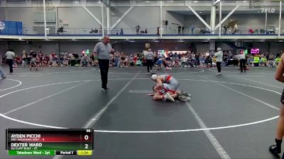 96 lbs Round 4 (8 Team) - Dexter Ward, U2-Cliff Built vs Ayden Picchi, Mat Assassins Grey