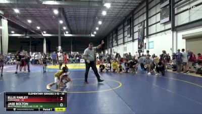 55 lbs Quarterfinal - Jase Bolton, BeastWorks Wrestling Club vs Ellis Farley, Darkhorse