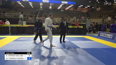 ROBERT VERNON KESLING III vs MATTHEW THOMAS CHURCH 2024 Pan Jiu Jitsu IBJJF Championship