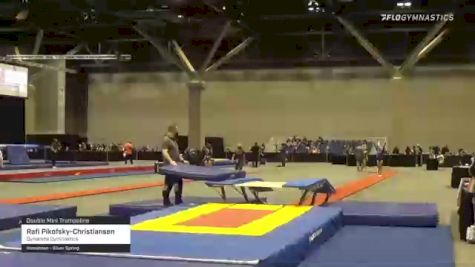 Rafi Pikofsky-Christiansen - Double Mini Trampoline, Dynamite Gymnastics - 2021 USA Gymnastics Championships