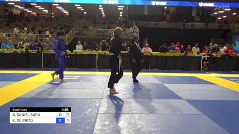 SILAS DANIEL BURK vs KAIO DE BRITO 2024 Pan Jiu Jitsu IBJJF Championship