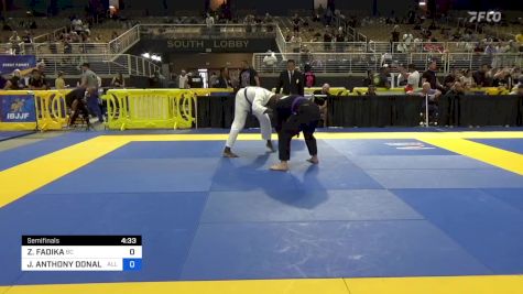 ZACHARIA FADIKA vs JONAH ANTHONY DONALD 2024 Pan Jiu Jitsu IBJJF Championship