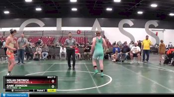 159 lbs Round 3 (8 Team) - Gabe Johnson, PA Alliance vs Nolan Dietrich, Junior Terps Xpress (MY)