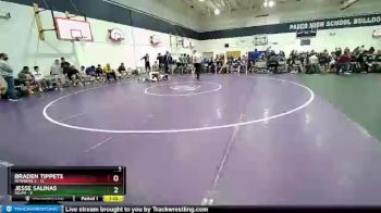 145 lbs Quarters - Jesse Salinas, Selah vs Braden Tippets, Newberg 2