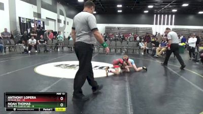 75 lbs Placement Matches (8 Team) - Anthony Lopera, M2 Blue (NJ) vs Noah Thomas, Elite Ath Club DZ (IN)