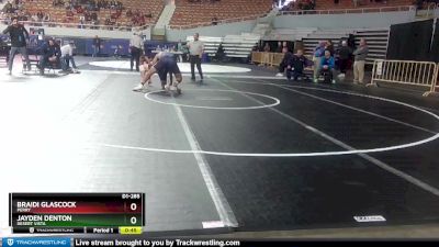 D1-285 lbs Cons. Round 2 - Jayden Denton, Desert Vista vs Braidi Glascock, Perry