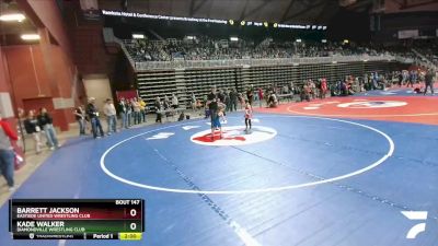 49 lbs Semifinal - Barrett Jackson, Eastside United Wrestling Club vs Kade Walker, Diamondville Wrestling Club