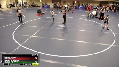 68 lbs Finals (8 Team) - Kyzer Eller, Flat Earth vs Zayne Flaskey, Lakeville