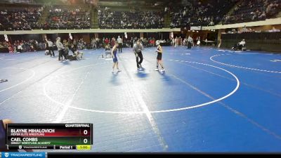 84 lbs Quarterfinal - Cael Combs, Sebolt Wrestling Academy vs Blayne Mihalovich, Moyer Elite Wrestling