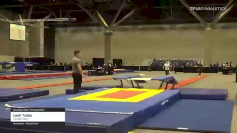 Leah Tubbs - Double Mini Trampoline, Tumble Tech - 2021 USA Gymnastics Championships