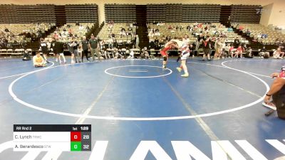 161 lbs Rr Rnd 2 - Christian Lynch, Toms River Wrestling Club vs Anthony Berardesco, Shore Thing Wave