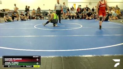 182 lbs Round 1 (4 Team) - Angel Flores, Savage WA White vs Hunter Pearson, Front Royal