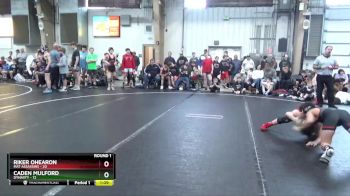 110 lbs Round 1 (8 Team) - Caden Mulford, Dynasty vs Riker Ohearon, Mat Assassins