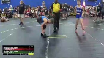 91 lbs Round 3 (6 Team) - Aiden McMurtry, Missouri Gold vs Casey Crumpton, Olympia Black