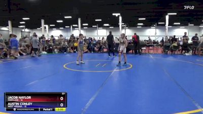 77 lbs Round 1 (8 Team) - Jacob Naylor, Maryland vs Austin Conley, West Virginia