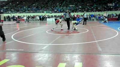 92 lbs Consi Of 8 #1 - Kaden Willms, Kingfisher YellowJackets vs Baylenn Jackson, Empire Bulldogs