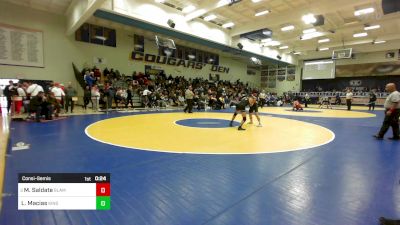 135 lbs Consolation - Manuel Saldate, SLAM Academy (NV) vs Leo Macias, Kingsburg