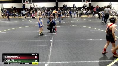 64 lbs Round 2 - Parks Fox, Eastside Youth Wrestling vs Ethan Burnett, Stratford Knights Youth