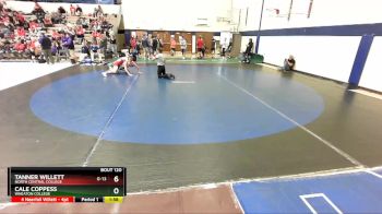 149 lbs Prelim - Cale Coppess, Wheaton College vs Tanner Willett, North Central College