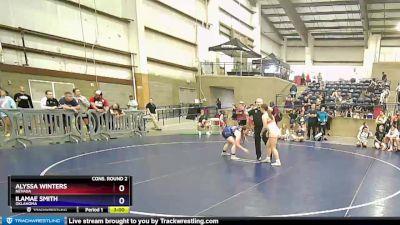 150 lbs Cons. Round 2 - Alyssa Winters, Nevada vs Ilamae Smith, Oklahoma