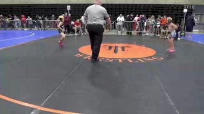 66 lbs Quarterfinal - Cooper Boland, York, PA vs Alex Tsanev, Parkton, MD